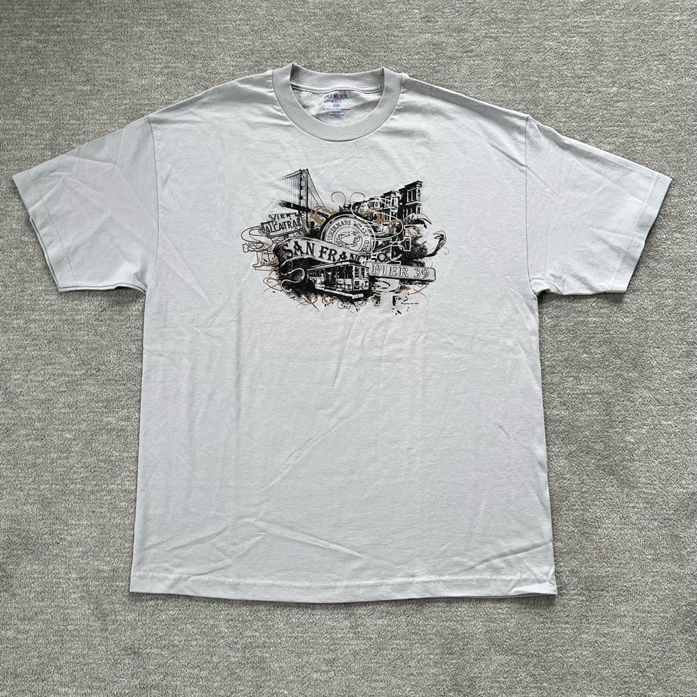 San Francisco Lt. Gray Graphic Tee
